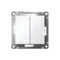Выключатель 2-кл. AtlasDesign (сх. 5) 10AX механизм лотос SE ATN001351