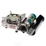 Газ. плита Tourist TR-350 Lotos Ceramic 0.83 кВт 60г/час