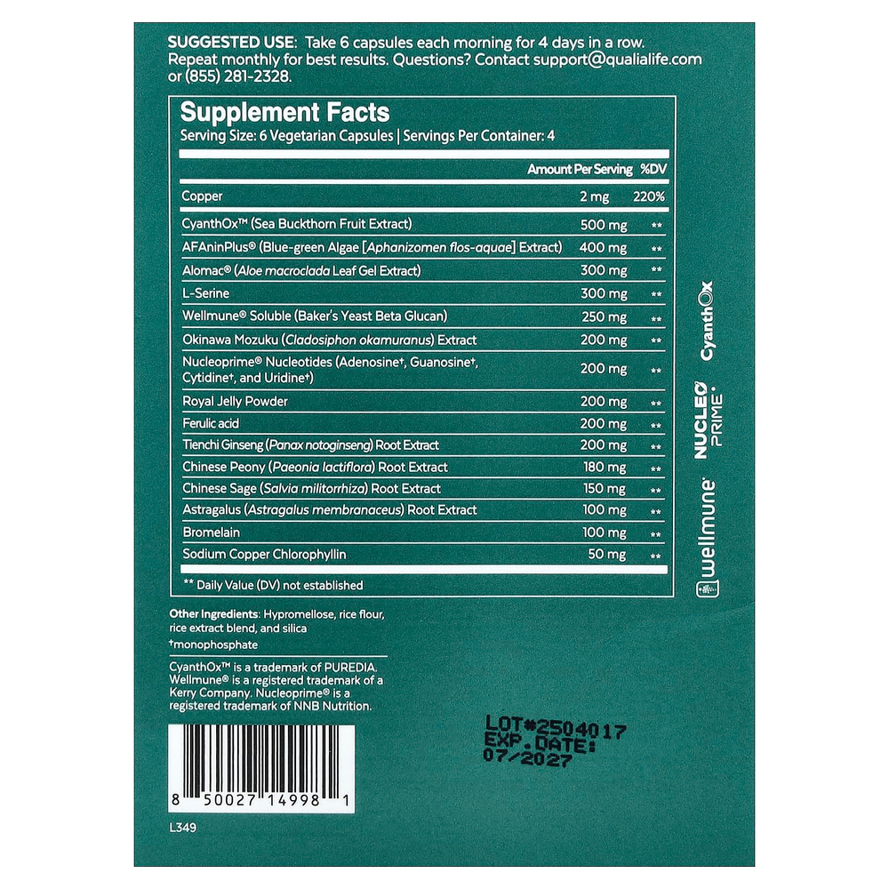 Qualia, Stem Cell™, 24 капсулы