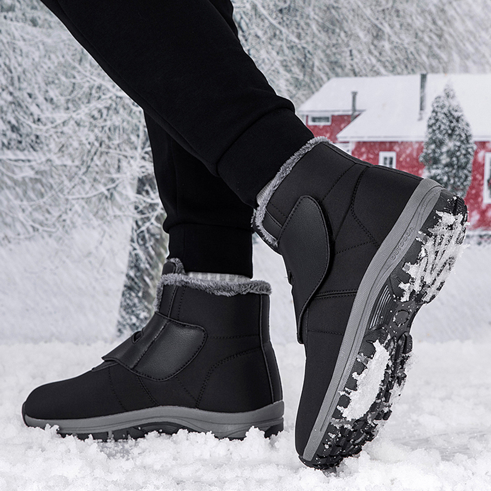 CHENGSHILUOTUO Elderly Insulated Shoes Unisex