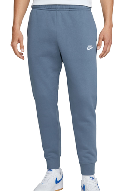 Мужские теннисные штаны Nike Sportswear Club Fleece - diffused blue/diffused blue/white