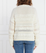 Хлопковый свитер Liviana Conti - белый(F3WB30)