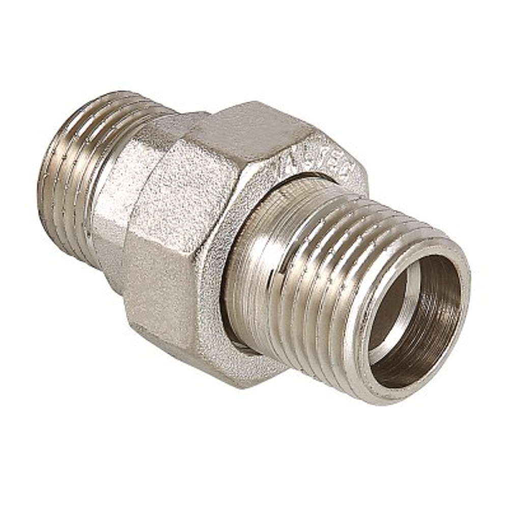 Сгон разъемный с наружной резьбой никелированный Valtec 3/4*