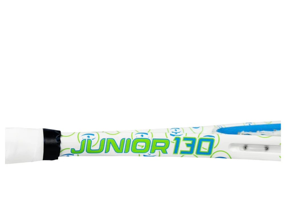 Harrow Junior 130, Squash Racket, White/Blue/Green, KIDS