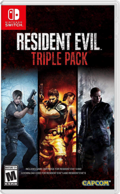 Игра Resident Evil Triple Pack (US) (Английская версия) для Nintendo Switch