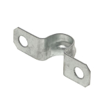 Скоба металлическая двухлапковая d14-15 мм (10 шт) EKF PROxima (10.00 шт.)