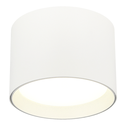 Светильник накладной с лампой, белый, Накладные светильники, GX53, 50