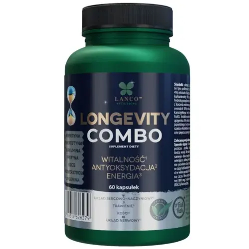 Lanco Nutrition Longevity Combo 60 капсул