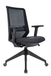 Кресло Бюрократ MC-611NL черный TW-01 38-418 сетка/ткань крестов.4-луч. Пластик