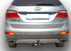 Фаркоп(прицепное) Лидер-Плюс для HYUNDAI SANTA FE (DM) 2012-2018(дизель) (GR SF 2014-2018)/ KIA SORENTO 4 (XM FL) 2012-2015(паспорт и сертификат в комплекте)(без электрики)H224-A
