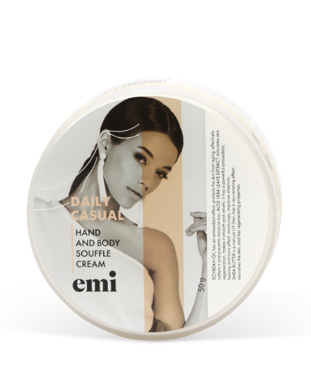 Крем-суфле для рук и тела Daily Casual, 50 г.