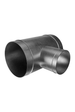 Тройник TRG D400 с выходом D200 оцинк.сталь ERA PRO