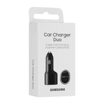 Автомобильное зарядное устройство Samsung мощностью 40 Вт (USB-C, USB-A) (EP-L4020)