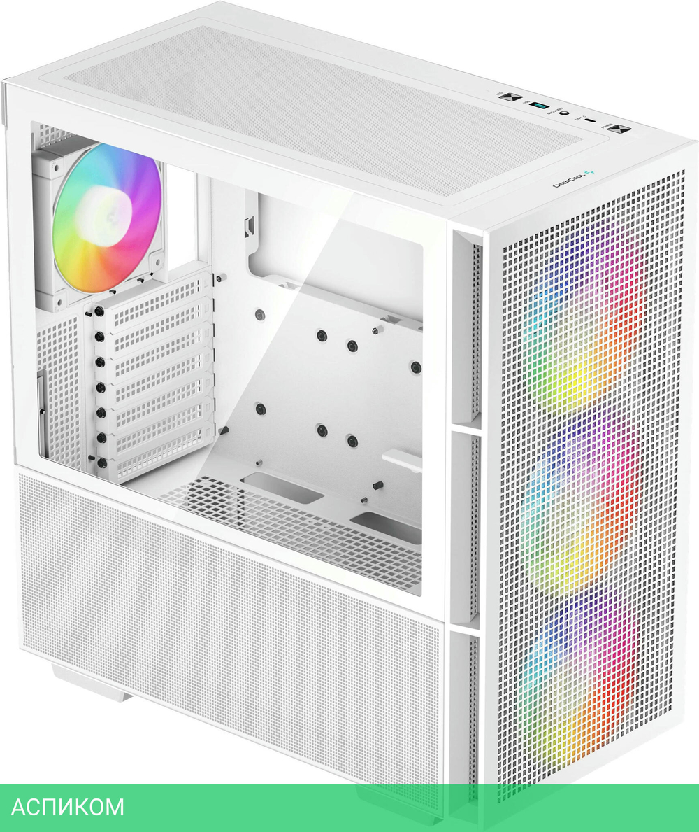 Корпус DeepCool CH560 WH ATX без БП белый (R-CH560-WHAPE4-G-1)