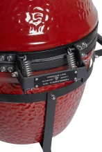 Керамический угольный гриль Diamond Egg Smart Red Magic, 33 см, красный