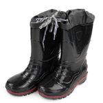 Сапоги ПВХ дошкольные Nordman Step, утепленные, с манжетой (Черный)