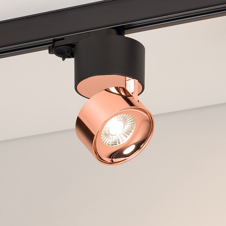 Светильник SP-PLURIO-TRACK-4TR-R77-9W Day4000 (BK-COP, 36 deg, 230V) Arlight 038109