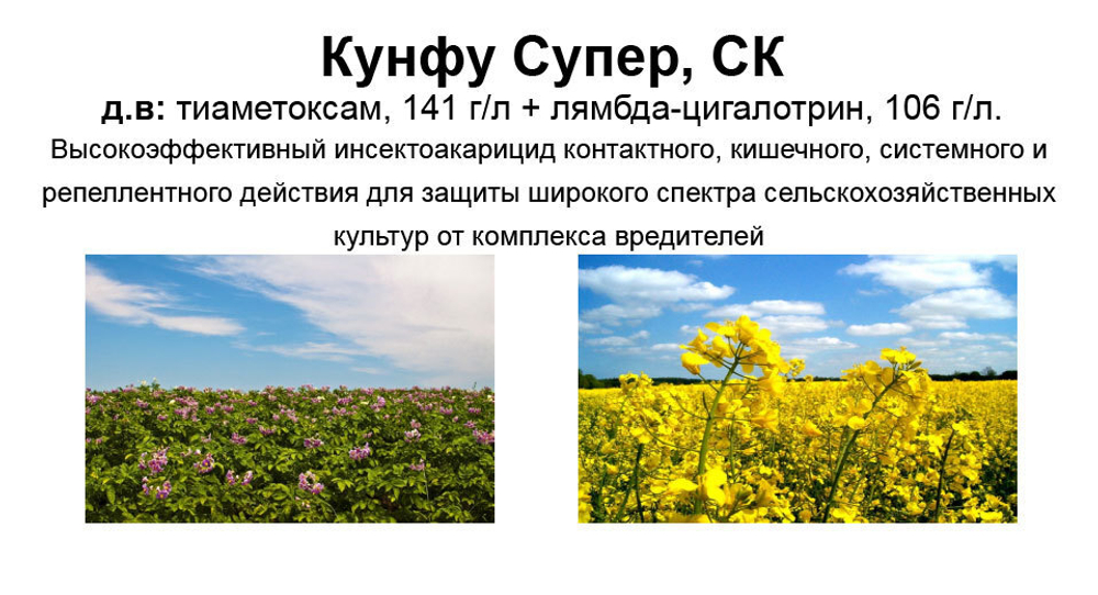 Инсектицид Кунгфу Супер,СК (141 г/л+106 г/л) 5л
