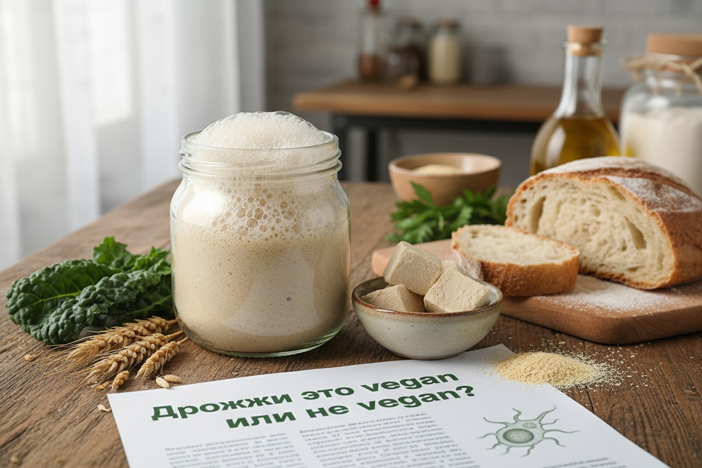 Дрожжи это vegan или не vegan?