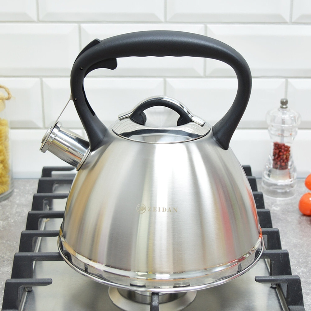 Чайник 3л нерж со свистком Z-4468