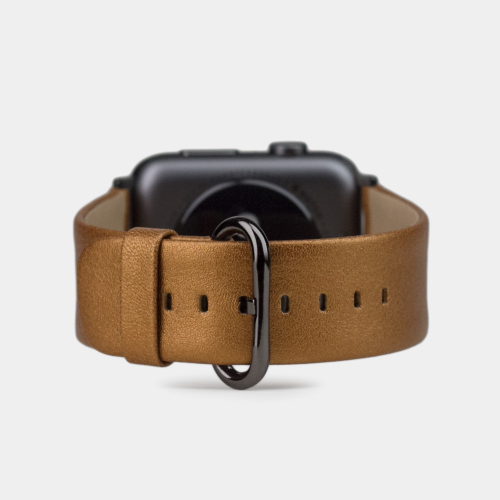 Ремешок для Apple Watch 40/41/42 mm из кожи теленка, медного цвета