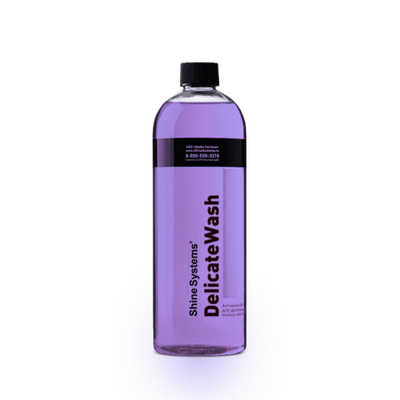 Shine Systems DelicateWash - активный шампунь для деликатной мойки авто, 750 мл