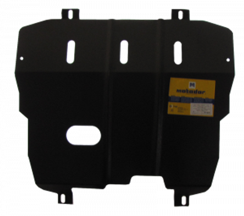 Защита картера Двигателя, КПП. 2 мм, Сталь. для Opel Combo 2001-2003, Opel Combo 2004-2012, Opel Corsa C 2000-2006, Opel Meriva 2003-2010 MOTODOR.01524