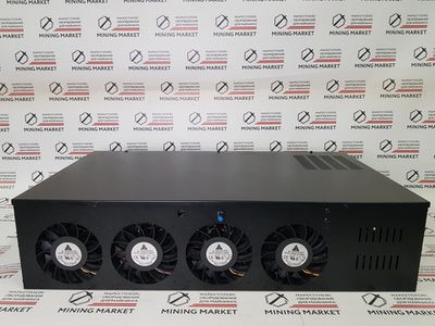 Тушка для майнинга на 8 видеокарт "S-PLUS", супертихая