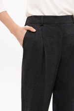 31197 Брюки женские (темно-серый)