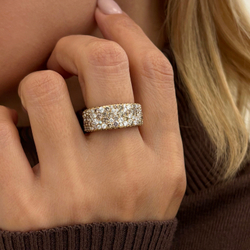 Кольцо с Бриллиантами, R0256-0/58