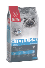 Blitz Adult Classic Sterilised Курица 2кг.