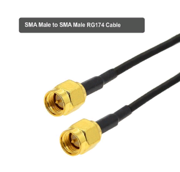 SMA кабель-удлинитель RG174 (тип D) 2 метра