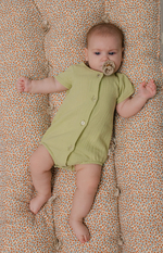 Боди из муслина, Оливка