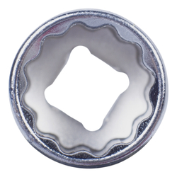 KING TONY (233012M) Головка торцевая стандартная двенадцатигранная 1/4", 12 мм