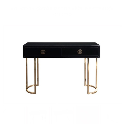 Консоль зеркальная черная