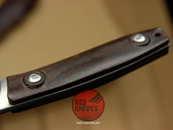 Нож Lion Steel M1 - рукоять дерево, ножны кожа