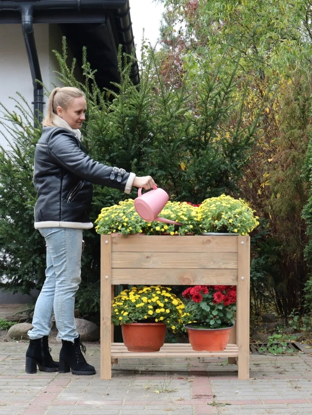 Ящик деревянный для цветов и рассады