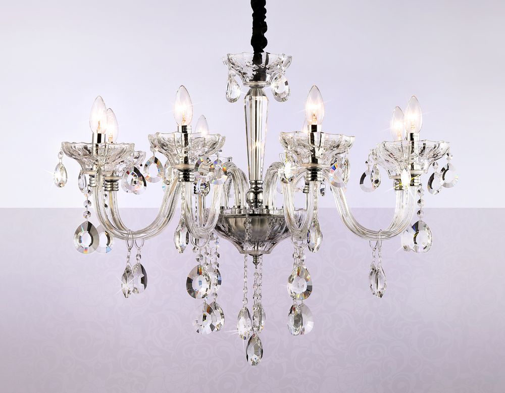 Ambrella Подвесная классическая люстра с хрусталем Classic TR4906