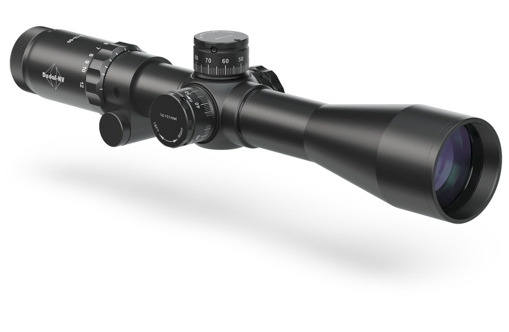 Оптический прицел Dedal DHF 3-12x50  (диаметр 34мм), с подсветкой, функция ВЭУ