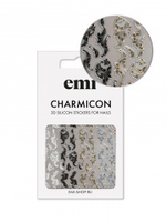 Charmicon 3D Silicone Stickers №155 Вензеля