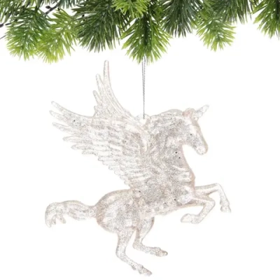 Подвеска «Рождественский единорог»13*13 см, Золото
