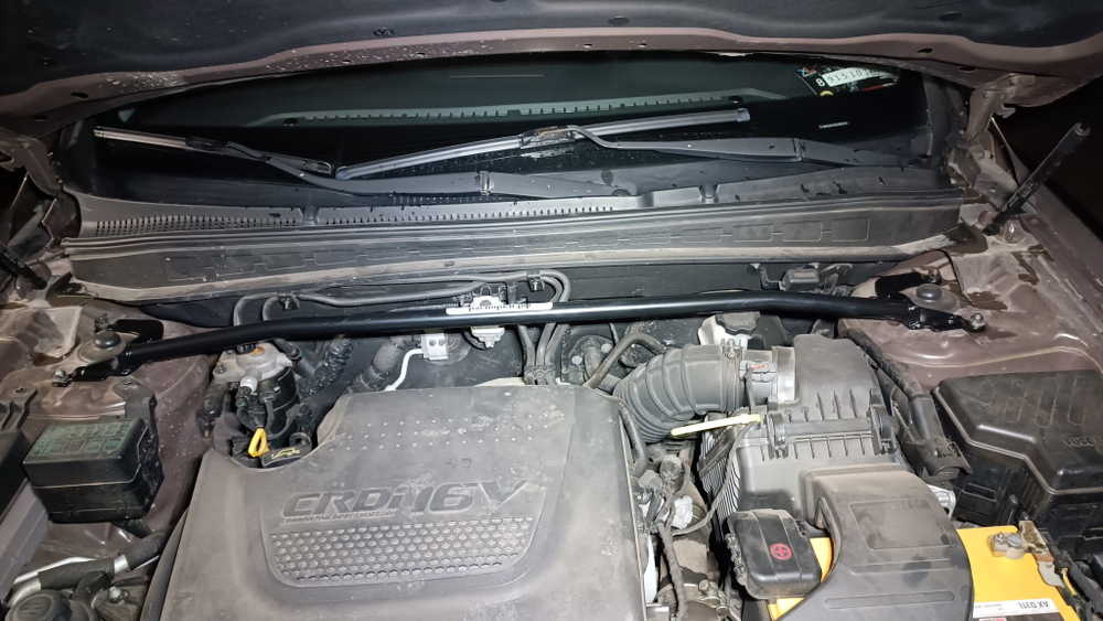 Распорка передних стоек Hyundai Santa Fe 2 (2-го поколения) CM (ПОД ЗАКАЗ)