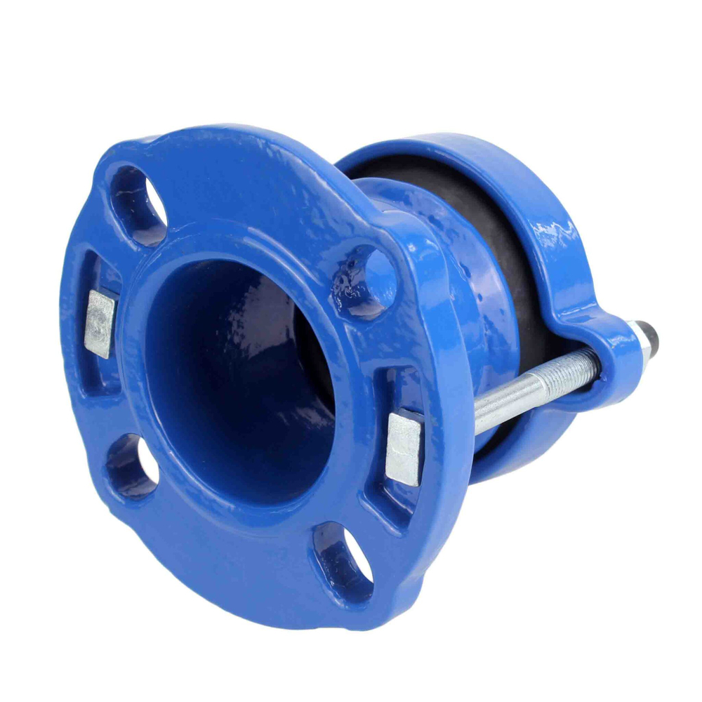 Flange adapter Elephant chugun-pn10-16, body material - cast iron GGG50, seal - PTFE