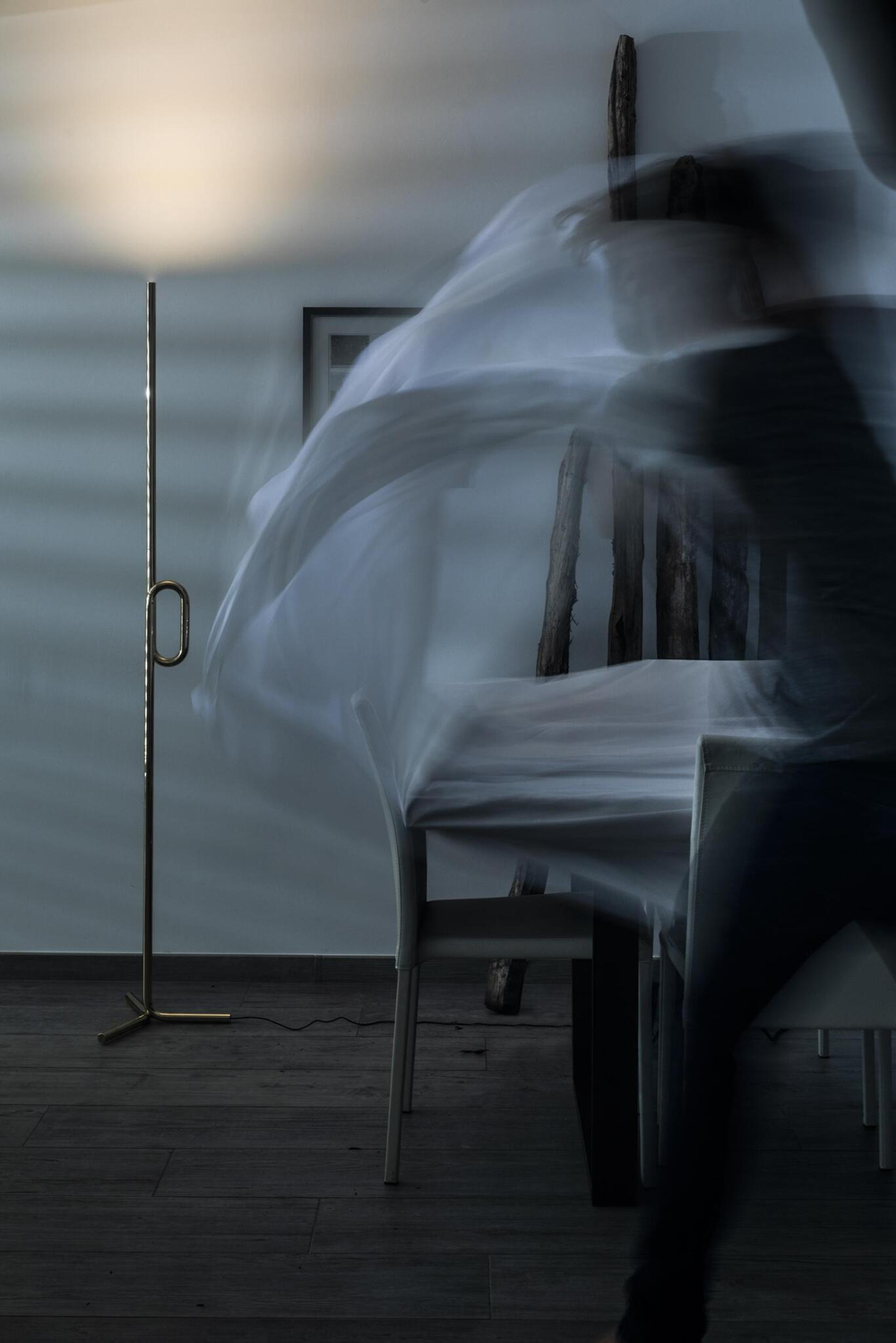 Floor design lamp Tobia by Foscarini