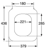 Сиденье для унитаза Villeroy &amp; Boch Venticello SlimSeat Line с микролифтом легкосъемное, белое. Хром 9M80S101