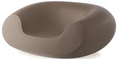 Пластиковое лаунж-кресло Chubby Standard тортора