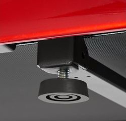 Беговая дорожка Titanium Masters Slimtech C10 (красная, коричневая)