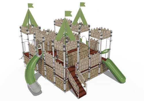 Детский городок Форт Боярд (паттерн Papercut)