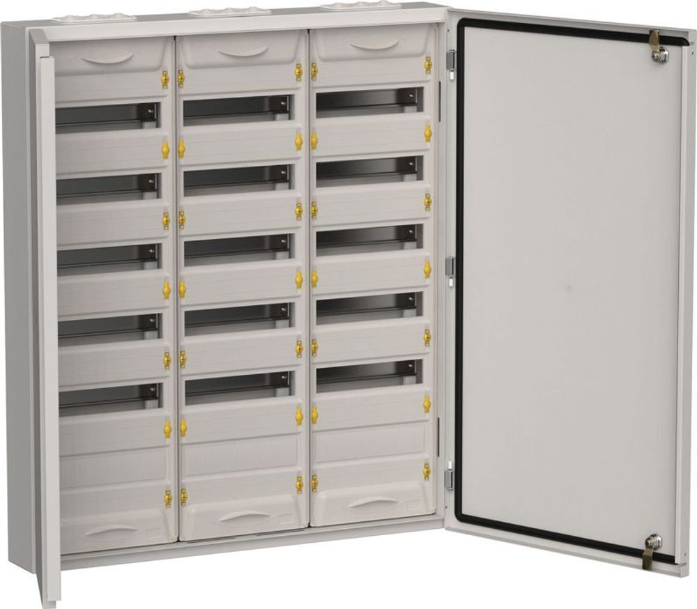 Корпус ЩРн-216 (3х72) TITAN 5 960х830х140 IP54 метал. сер. IEK TI5-50-N-3X072-54-7035