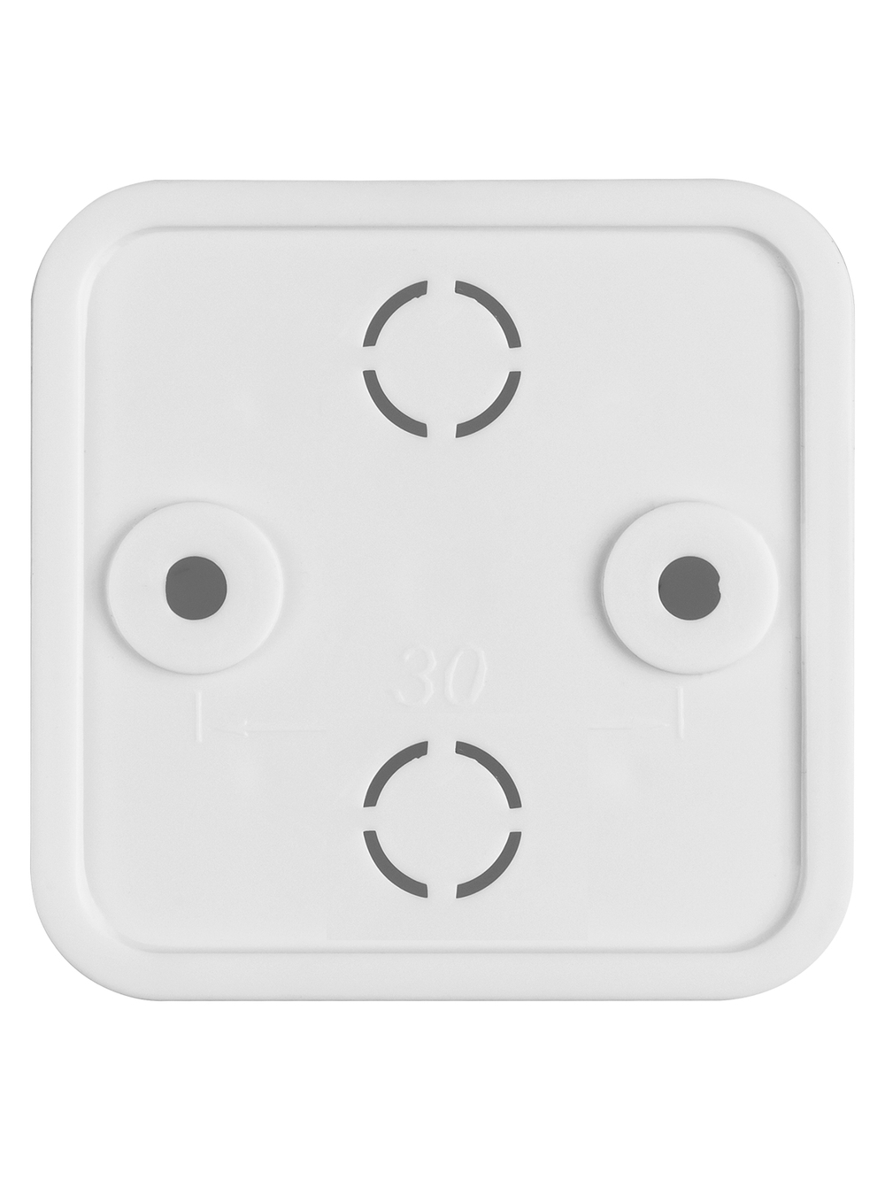 Коробка распаячная КР 50х50х20 ОП белая IP40 TDM SQ1401-0201